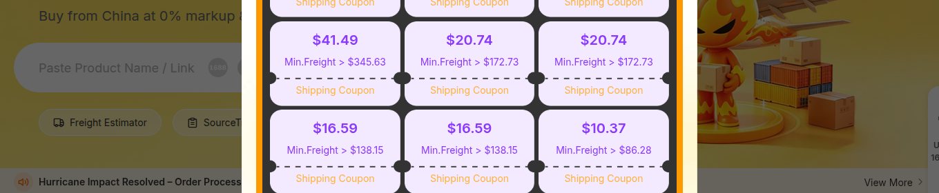 LitBuy-zoekbalk: Link or Keyword om een Taobao-, 1688- of Weidian-link te plakken
